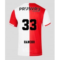 Feyenoord David Hancko #33 Hemmatröja 2023-24 Kortärmad